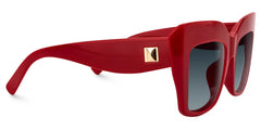 Alberta Cat Eye Red Sunglasses