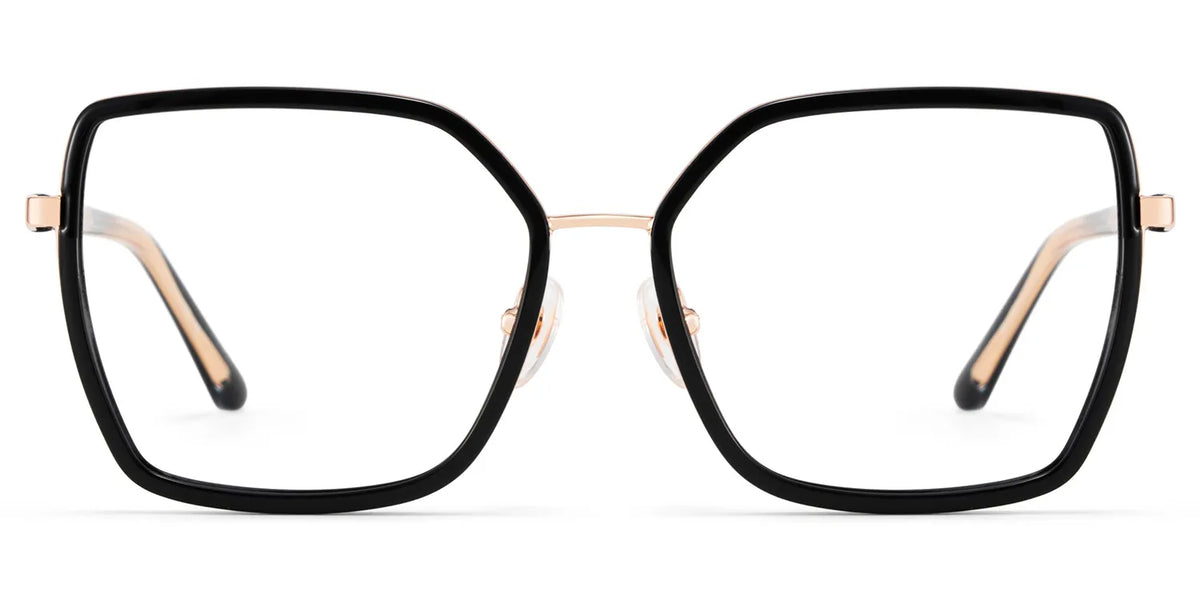 Jill Square Black Glasses