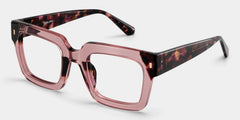 Sarah Square Purple Glasses