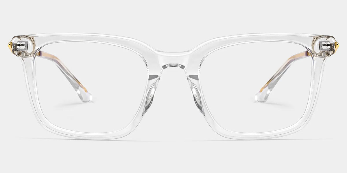 Reese Square Clear Glasses