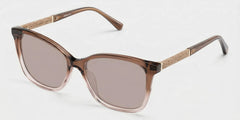 Finnian Square Brown Glasses