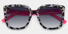 Ebony Square Gray-Tortoise Glasses