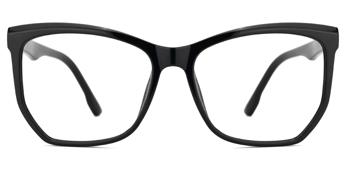 Libby Geometric Black Glasses