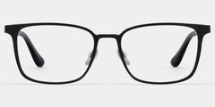 Aubrey Rectangle Black Glasses