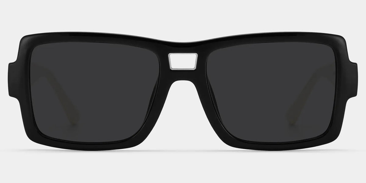 Nora Black Aviator Sunglasses