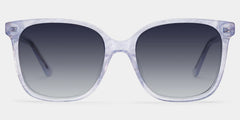 Caroline Clear Square Sunglasses