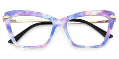 Juliet Cateye Purple Glasses