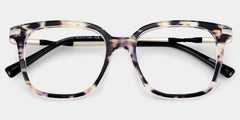 Jacqui Tortoise Square Glasses