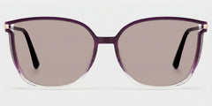 Rodz Square Purple Clear Glasses