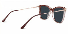 Krystle Square Red Glasses
