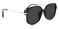 Payton Geometric Black Glasses