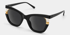 Pearl Cateye Black Glasses