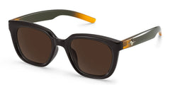 Lyric Black Rectangle Sunglasses
