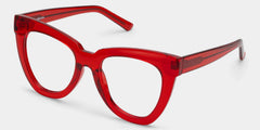 Yaser Cateye Red Glasses