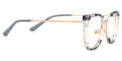Martins Rectangle Blue Glasses