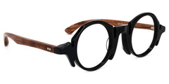 Charlie Round Black Glasses