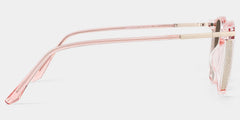 Rodz Square Flesh Pink Sunglasses