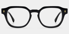 Hope Round Black Glasses