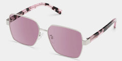 Sahara Square Purple Polarized Sunglasses