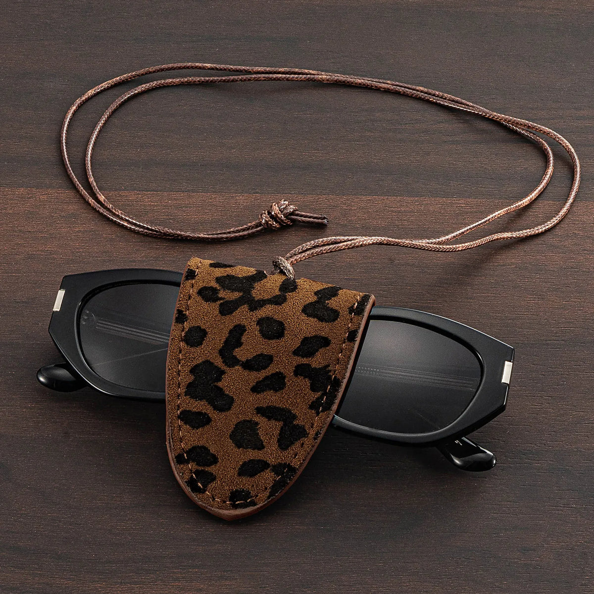 Magnetic Sunglasses Eyeglasses Leopard Pattern Str