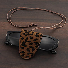 Magnetic Sunglasses Eyeglasses Leopard Pattern Str