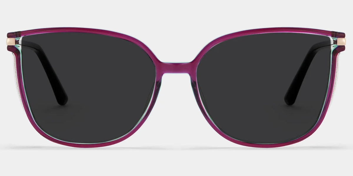 Rodz Square Purple Sunglasses