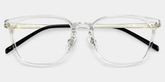 Lily Rectangle Clear Glasses