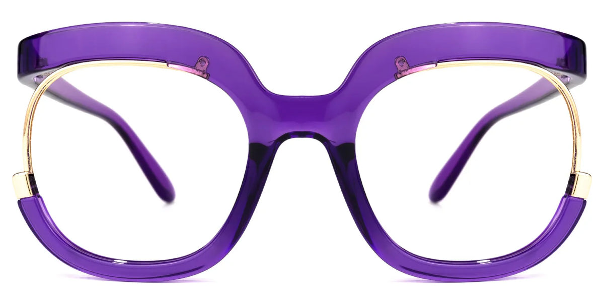 Darice Round Purple Glasses