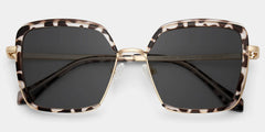 Cordaro Square Clear Tortoise Shell Glasses