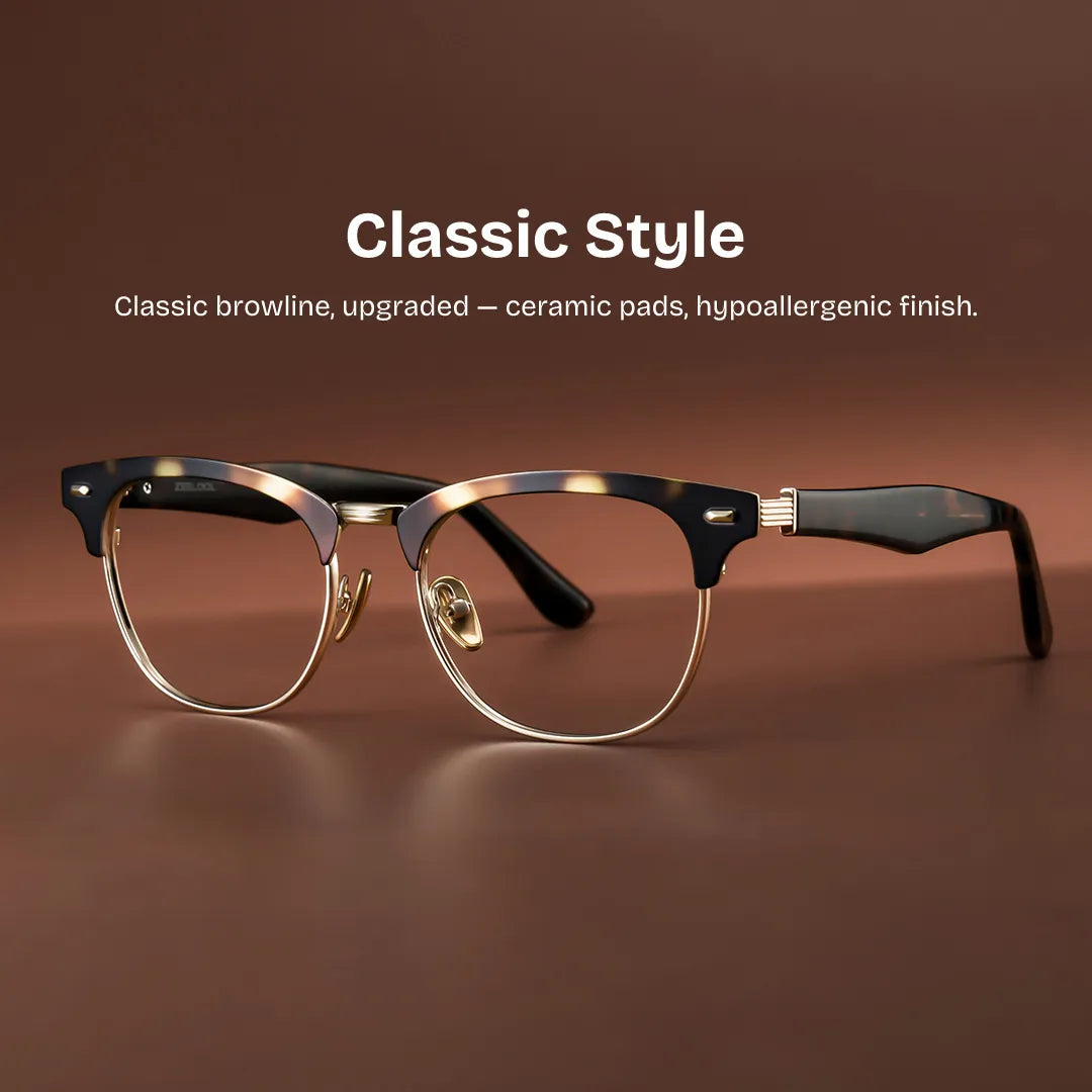 Penelope Browline Tortoise Glasses