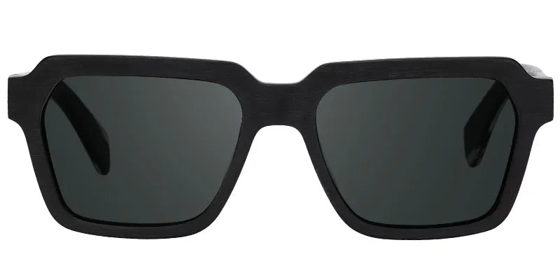 Richard Rectangle Black Glasses