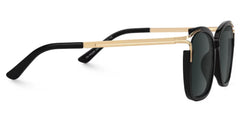 Sidibe Square Black Glasses