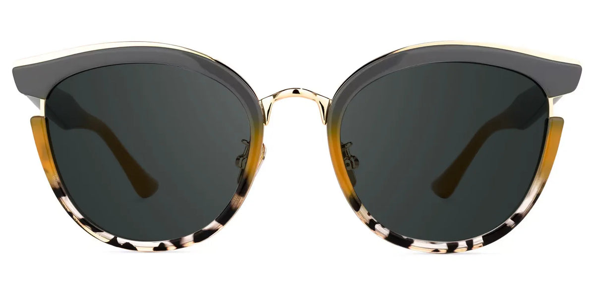 Laraine Cat Eye Gray Glasses