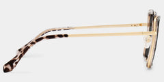Cordaro Square Clear Tortoise Shell Glasses