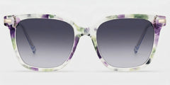 Jacqui Floral Square Glasses