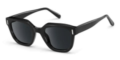 Nia Square Black Sunglasses