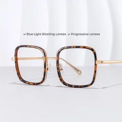 Ozzy Square Tortoise Glasses