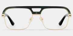 Griff Aviator Green Glasses