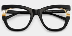 Pearl Cateye Black Glasses