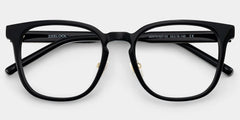 Hailey Square Black Glasses
