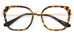 Murcia Square Tortoise Glasses
