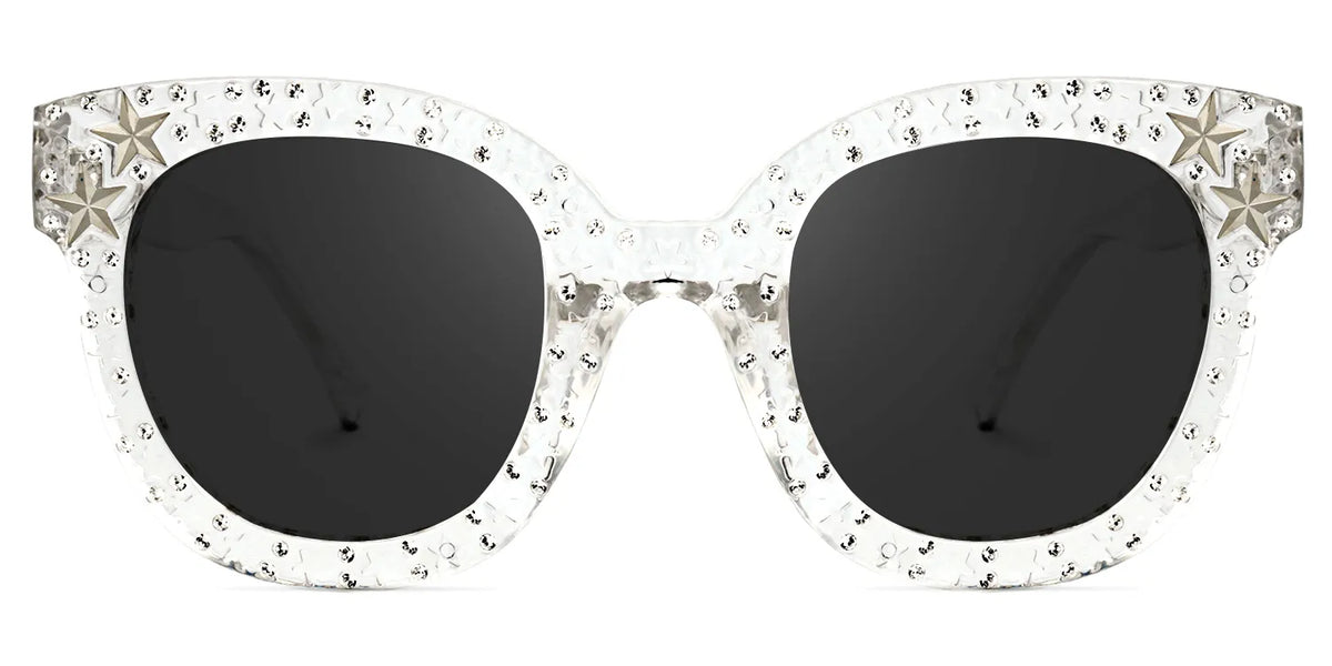 Kahle Cateye Clear Sunglasses