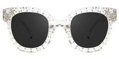 Kahle Cateye Clear Sunglasses