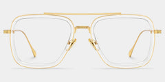 Gifford Aviator Clear Glasses
