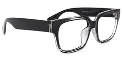 Colin Rectangle Black Glasses