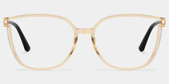 Annalisa Square Beige Glasses