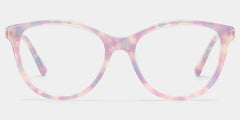 Eli Purple Round Glasses