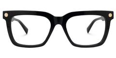 Rodriguez Rectangle Black Glasses
