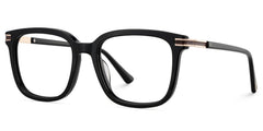 Kenny Square Black Glasses