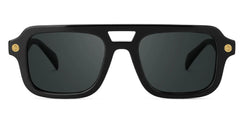 Ismail Aviator Black Glasses